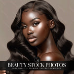 Curly Hair Stock Photo - V1