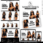 Clothing brand Shopify website design made for Shopify stores.