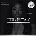 DIY Tax Logo Template - Customizable Tax Logo Design for Business Branding | 'Prime Tax'