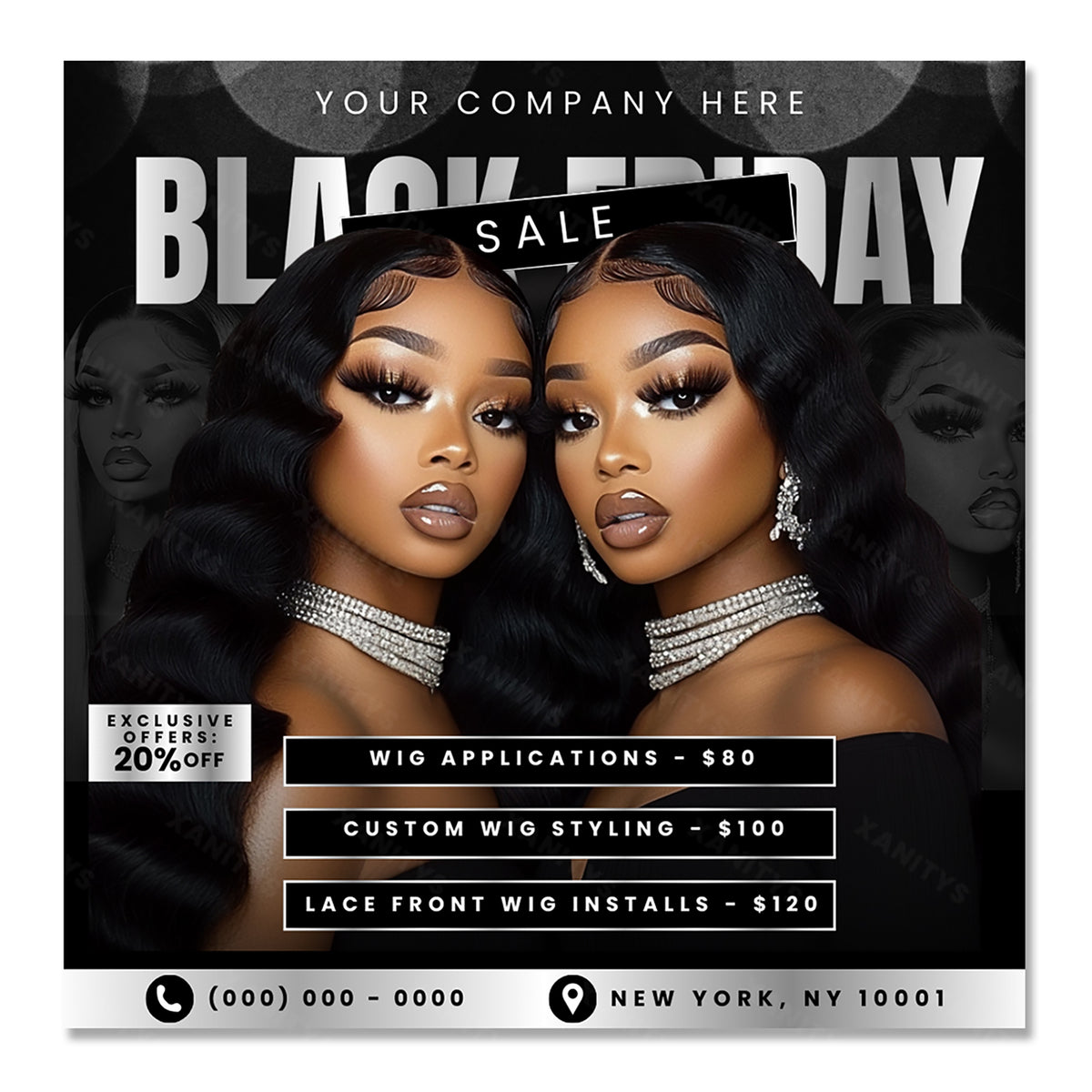 DIY Black Friday Sale Flyer Template