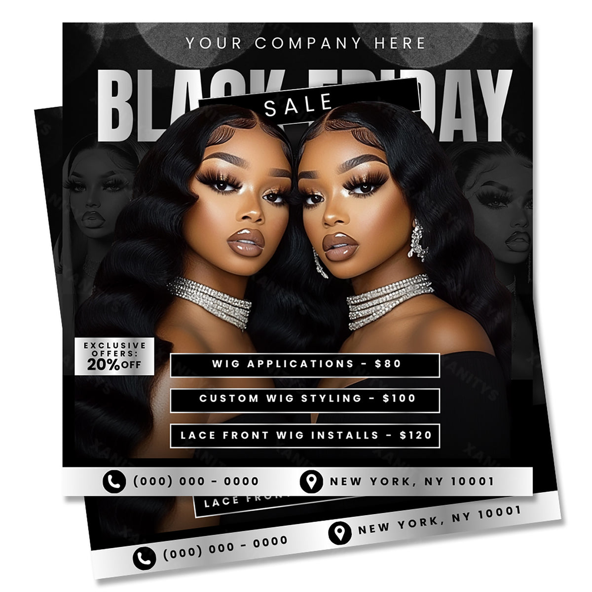 DIY Black Friday Sale Flyer Template