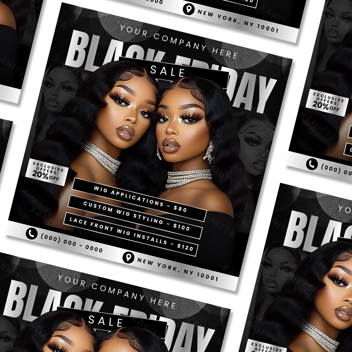 DIY Black Friday Sale Flyer Template