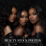 Glam Trio Stock Photo