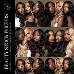 Trio Glow Stock Photos