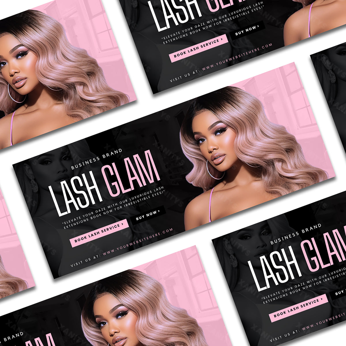 Lash Extensions Website Design Shopify Store