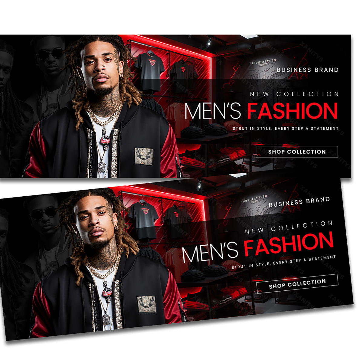 Men's Clothing Brand Website Design Shopify Theme Store