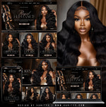 Hair Website Template | Shopify Hair Website Design| Hair Salon Website