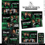 DIY Mens Clothing Website Design Template