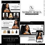 Hair Website Design Shopify Store Package - 'Couture'