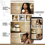 DIY Body Butter Website Package - 'Gleam'