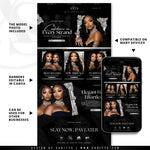 DIY Hair Extensions Website Package