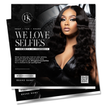 Selfie Client Review Flyer | CUSTOM