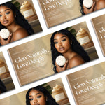 DIY Body Butter Website Package - 'Gleam'