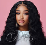 Solo Black Curly Hair Beauty Stock Photo