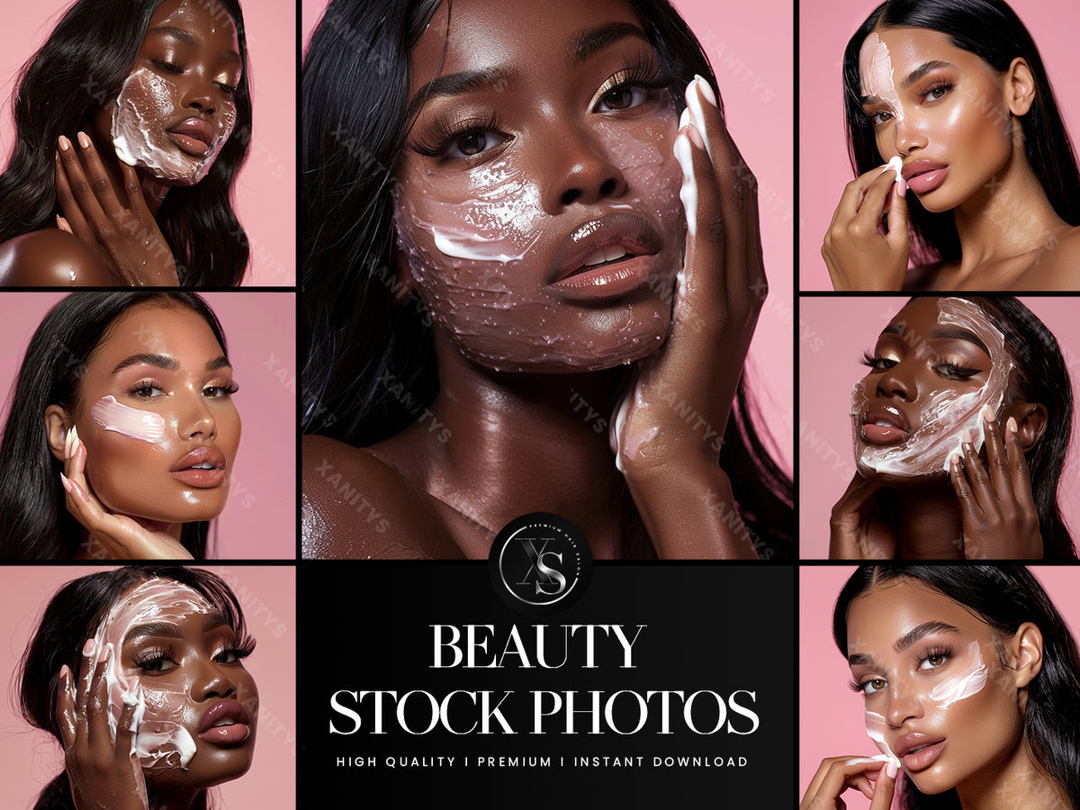 Pink Skin Care Stock Photos Mega Pack