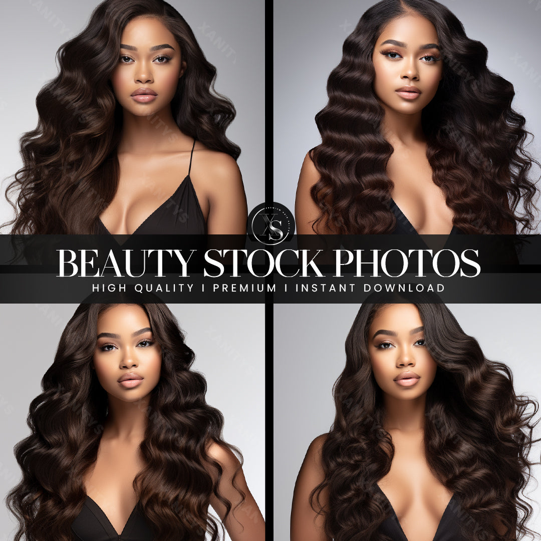 Hair Extensions Stock Photos | Beauty & Glam V2