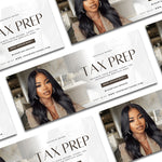 DIY Tax Prep Design Website Package