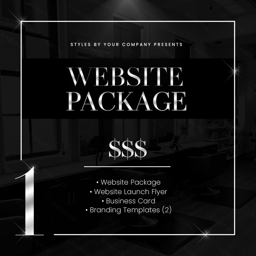 Website Design Package - Custom Client Listing