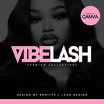 DIY Logo Template – Hair, Lash, Fashion & Clothing Boutique Logo Design | Nail Tech & Salon Branding | Vibe Lash