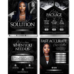 Notary Flyer, Notary Marketing, Notary Templates, Editable Notary Canva template, Mobile Notary Flyer, Loan Signing Agent Flyer