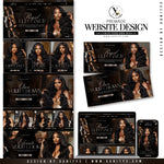 Premade Shopify store for hair extensions and hair branding.