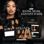 Hair Website Design Shopify Store