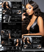 Hair Website Design Shopify Store