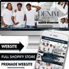T-Shirt Business Website Design Template Shopify Theme Store