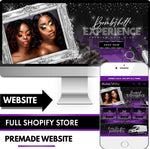 Hair Wigs Website Design Shopify Theme Store