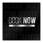 Book Now Graphic Design | Social Media Custom Premade Design