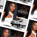 Orders Shipped Design | CUSTOM