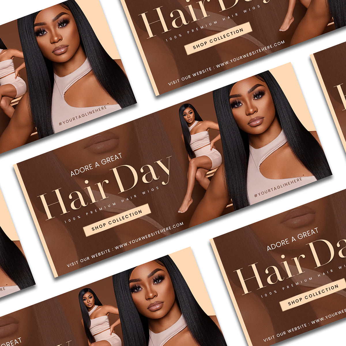 Hair Extensions Website Design Shopify Store