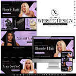 Hair Extensions Website Design Shopify Store